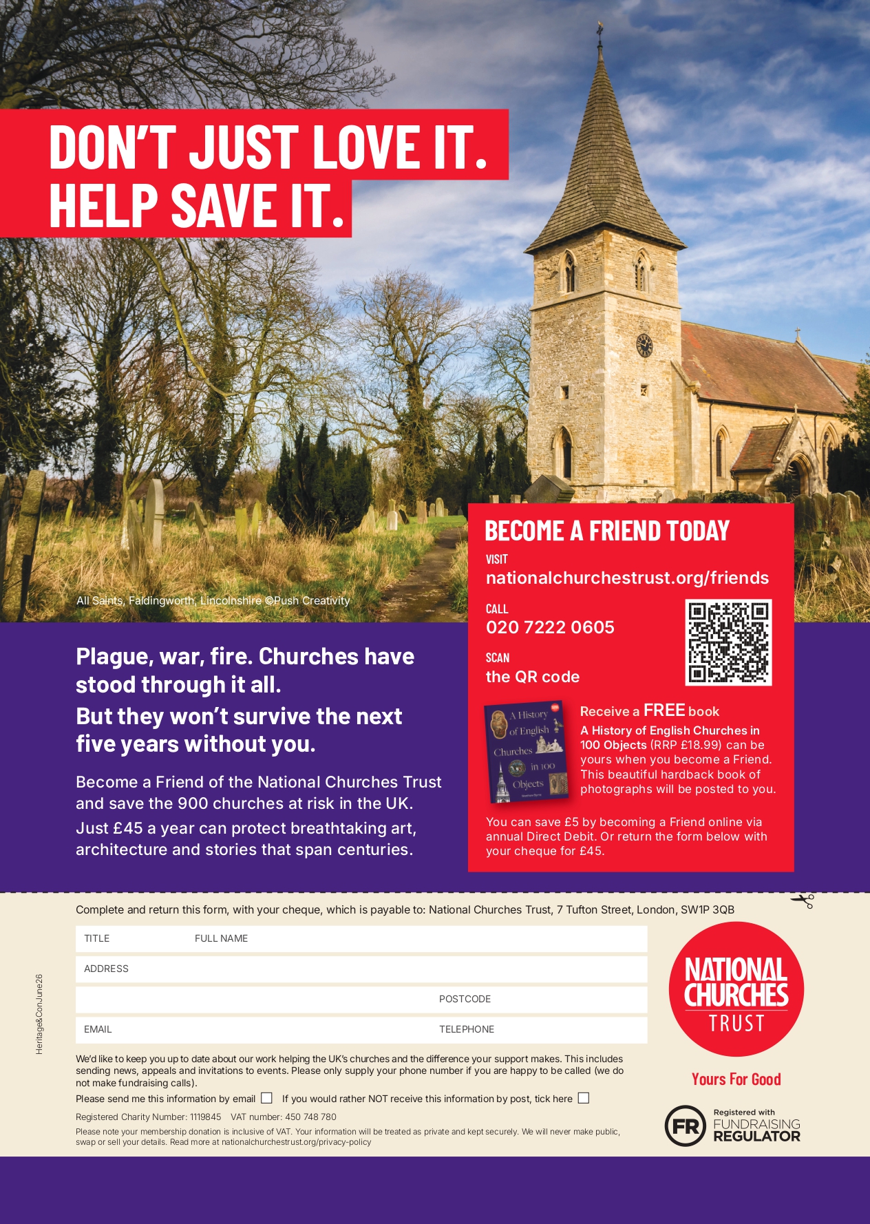 National Churches Trust Advert